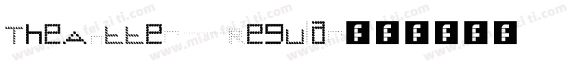 TheAntter Regular字体转换
